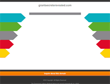 Tablet Screenshot of lc2.grantsecretsrevealed.com